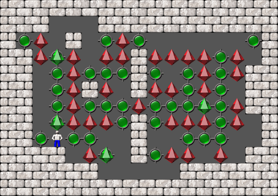 Sokoban More Bugs collections level 606